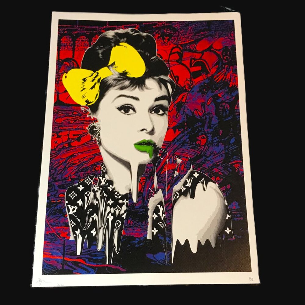 Death NYC - Louis Vuitton Audrey - Fashion Pop Art - Signed Original A/P